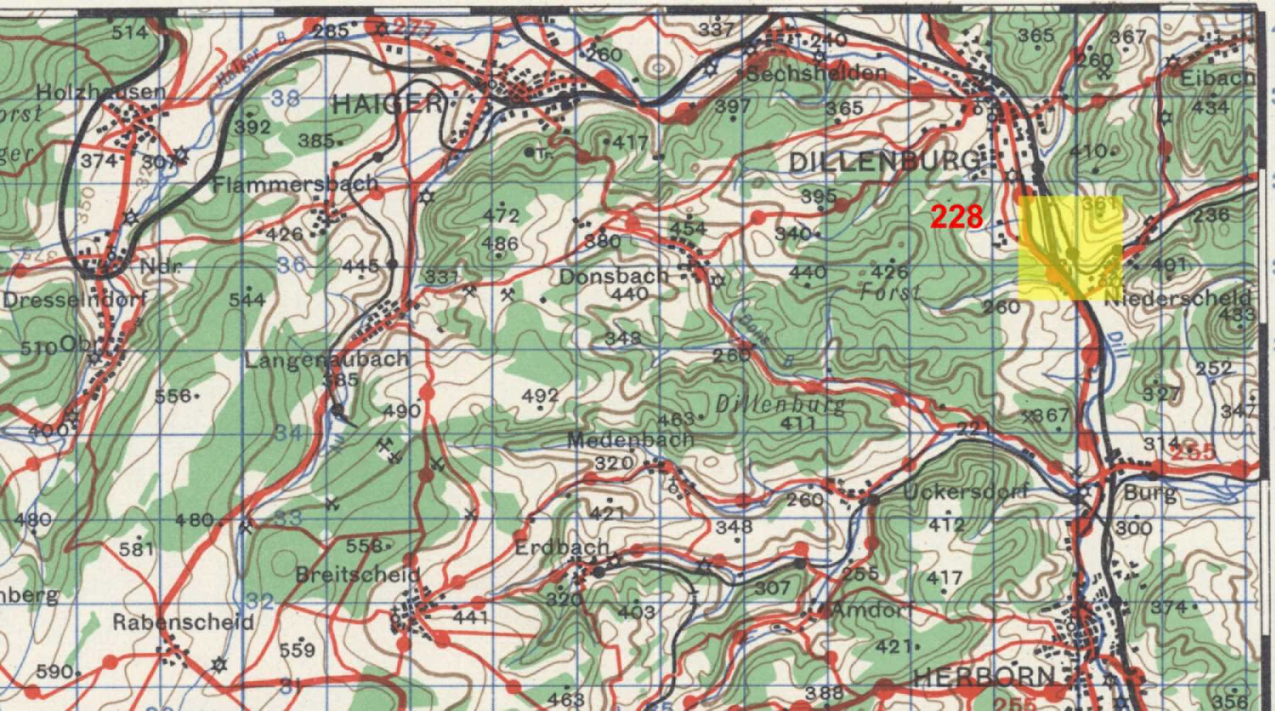 Target Topo Map