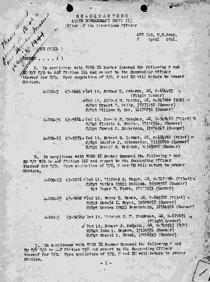 TDY - Window Missions