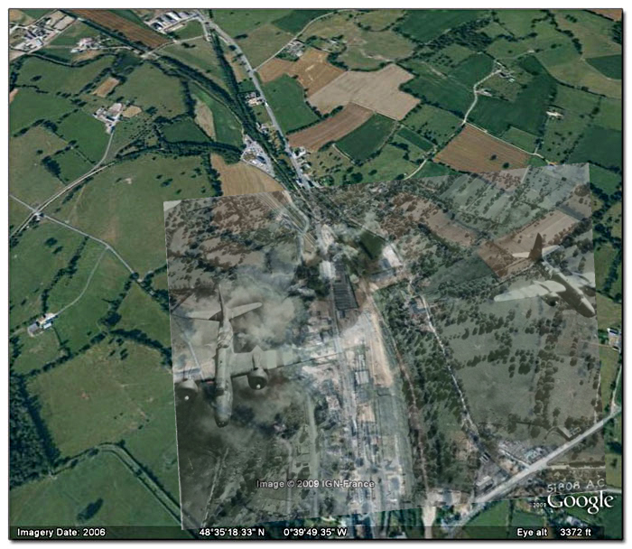 Bomb Run Google Overlay