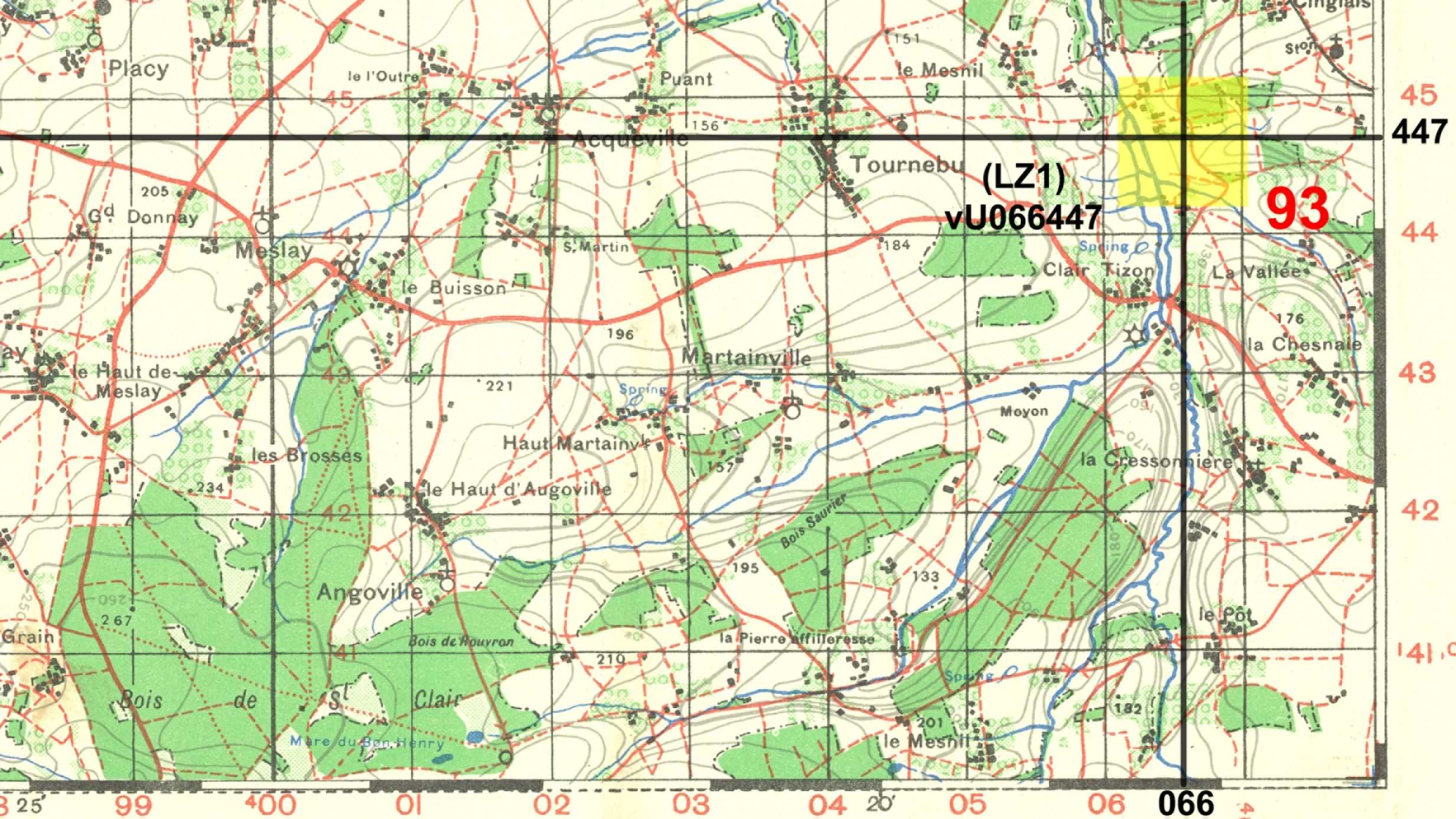 Target Topo Map