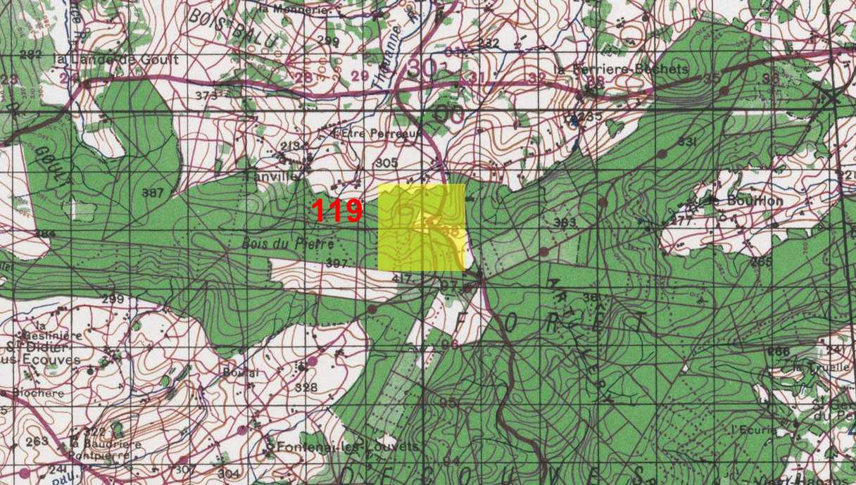 Target Topo Map