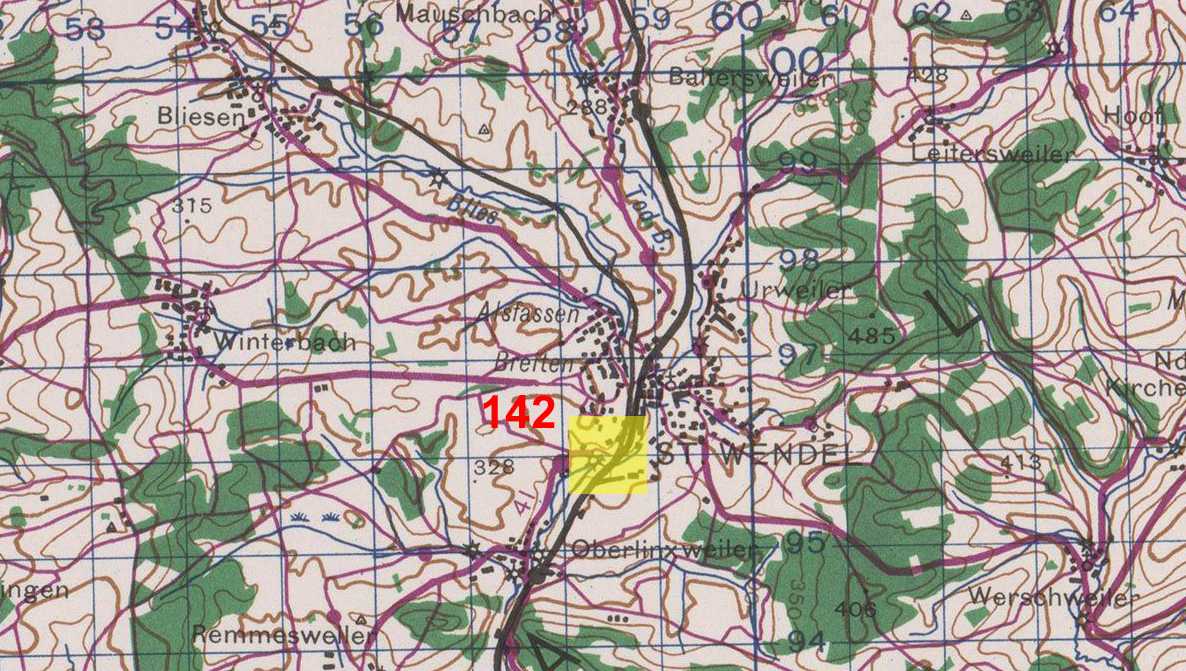 Target Topo Map