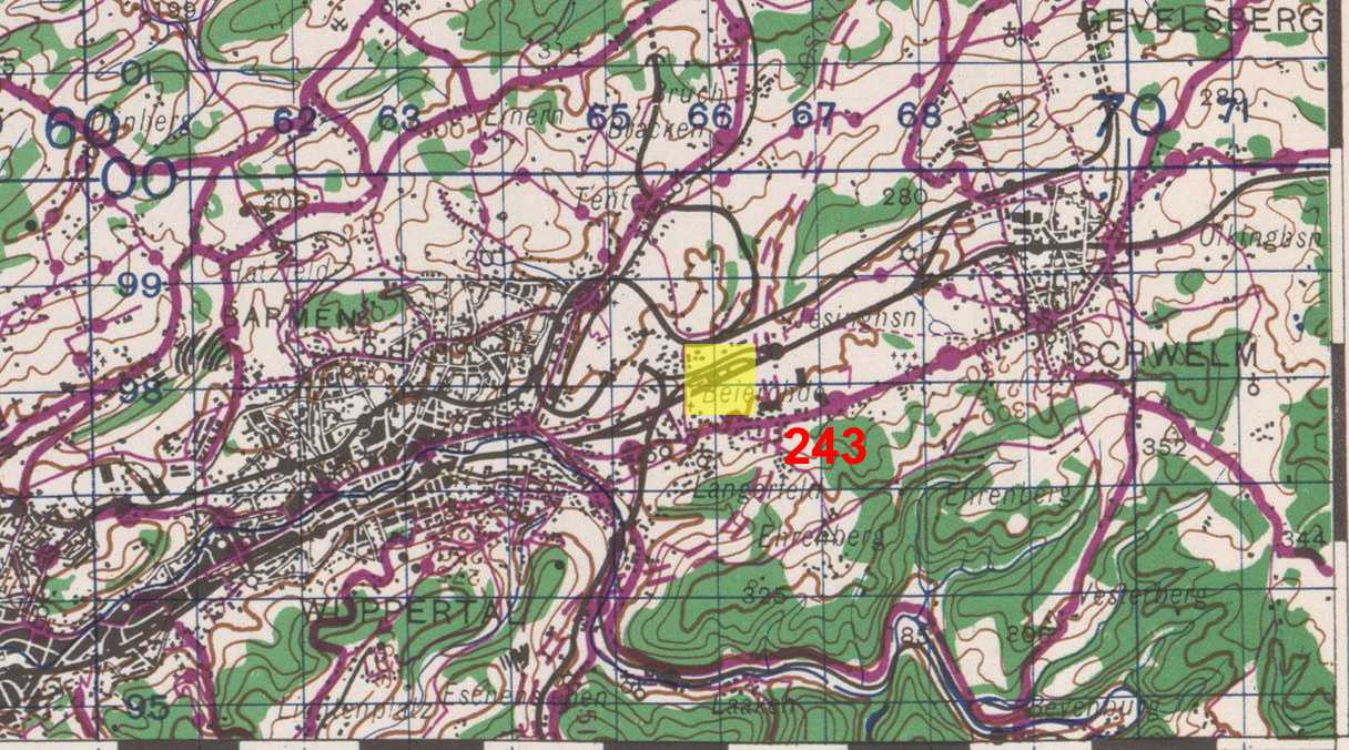 Target Topo Map