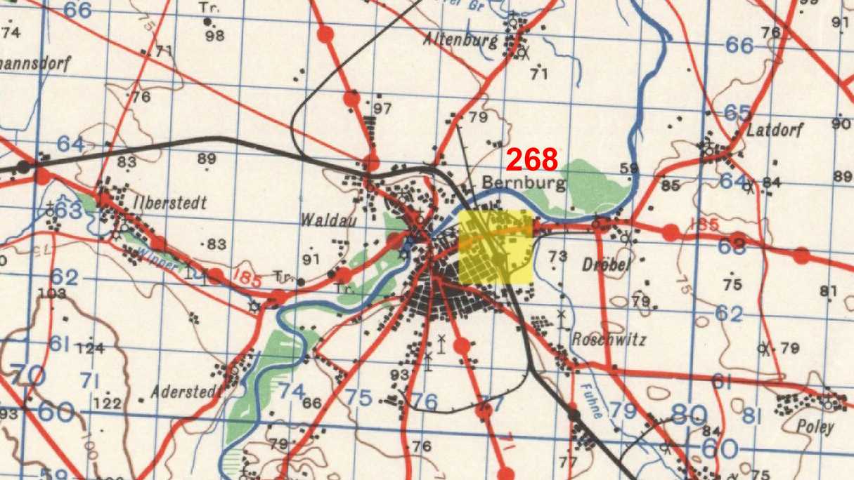 Target Topo Map