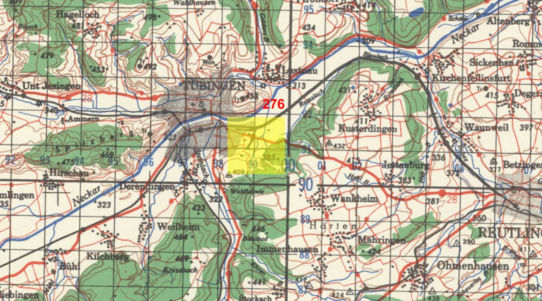 Target Topo Map
