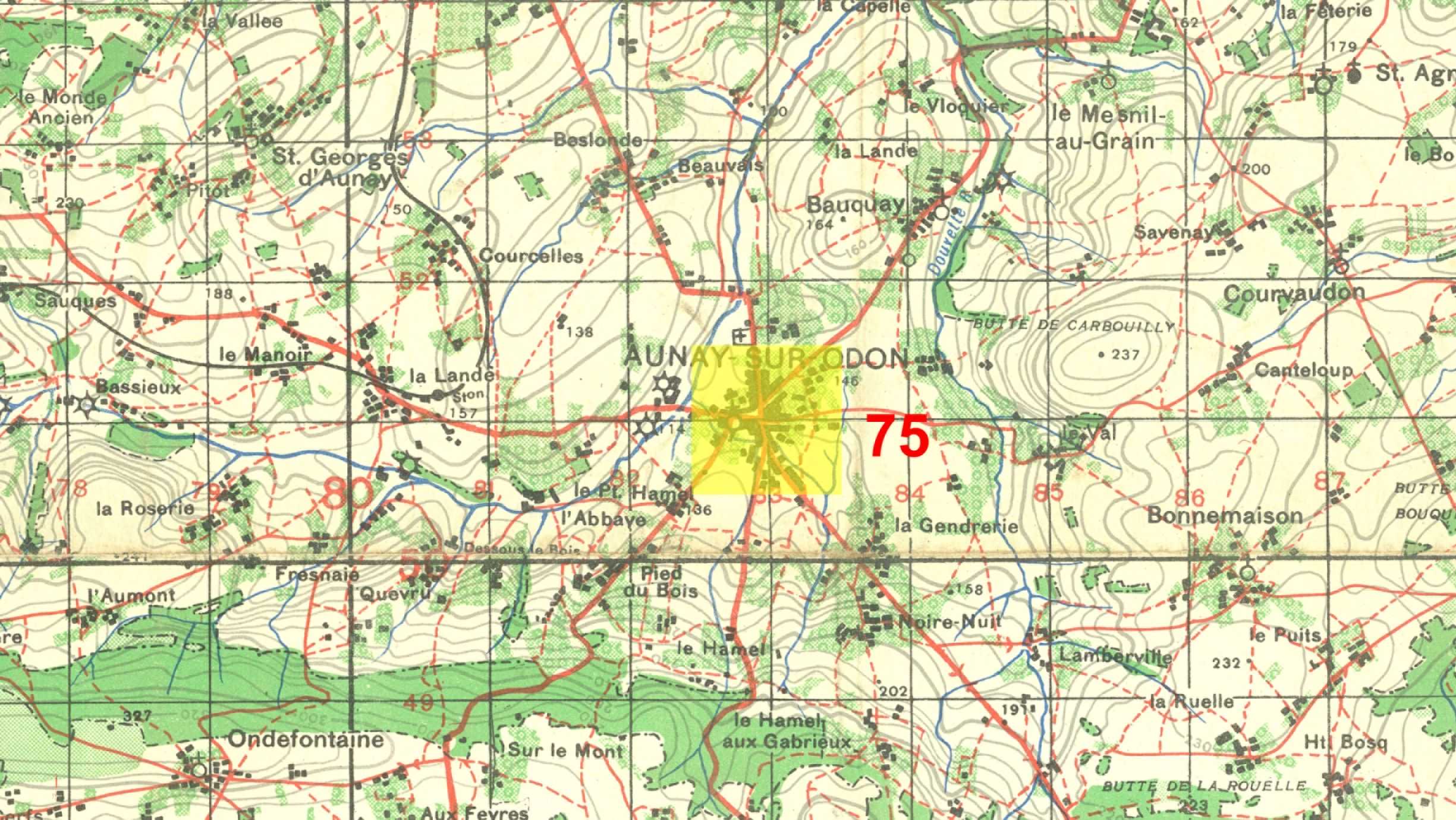 Target Topo Map