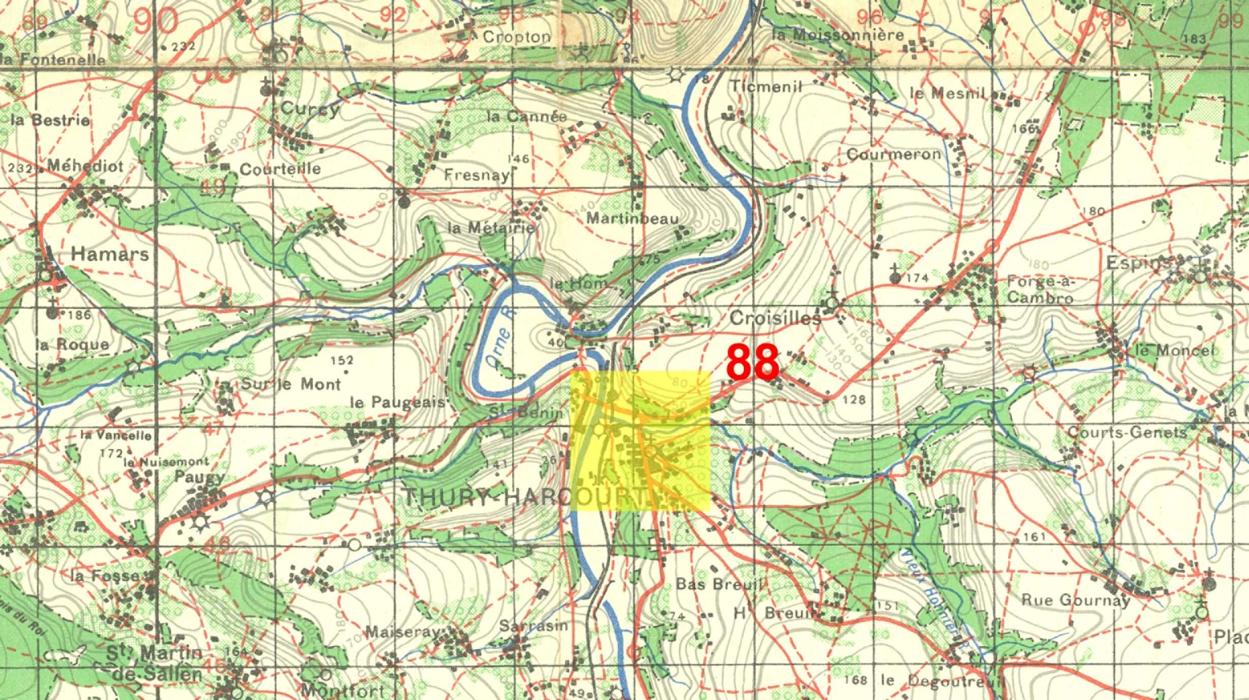 Target Topo Map